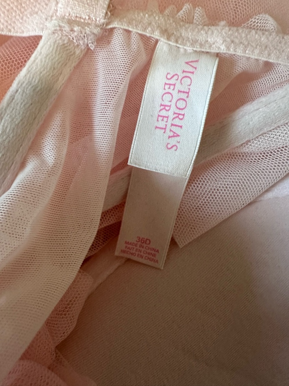 Victoria's Secret Pink Lace Chemise - Picture 5 of 5